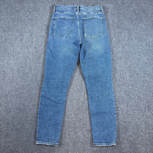 Agolde Jeans Womens 28x27 Nico High Rise Ankle Slim Fit Distressed Button Fly - Picture 2 of 15